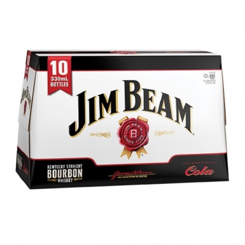 Jim Beam & C 4.8% 10x330B